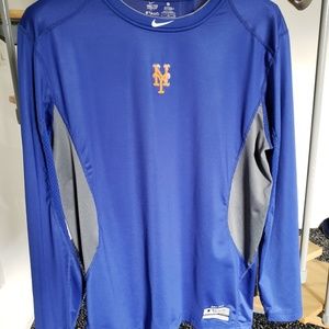 Nike Pro NY Mets Long Sleeve Dri-Fit